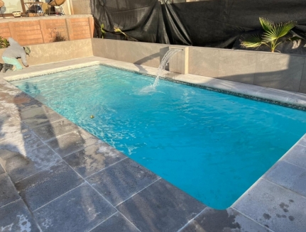 PISCINA  RECTANGULAR  7X3.4X1.0  a 1.70 mts.