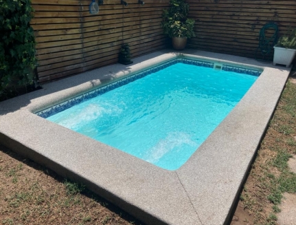 PISCINA RECTANGULAR DE 4.5X2.5X1.5